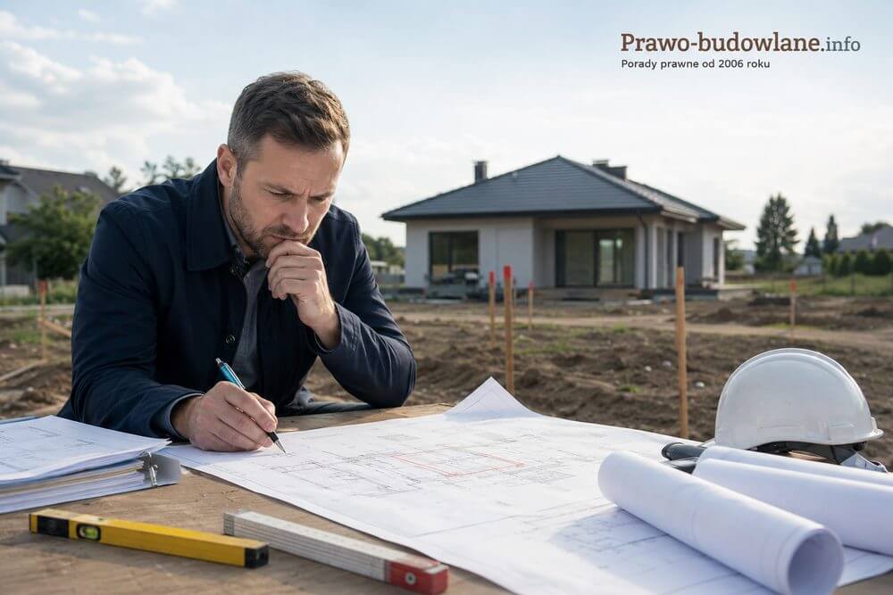 Projekt zagospodarowania działki – błędy, które blokują pozwolenie na budowę