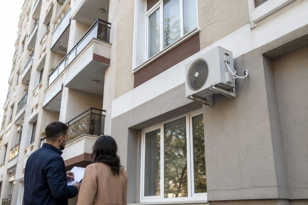 Klimatyzacja na elewacji bloku – zgoda wspólnoty i przepisy