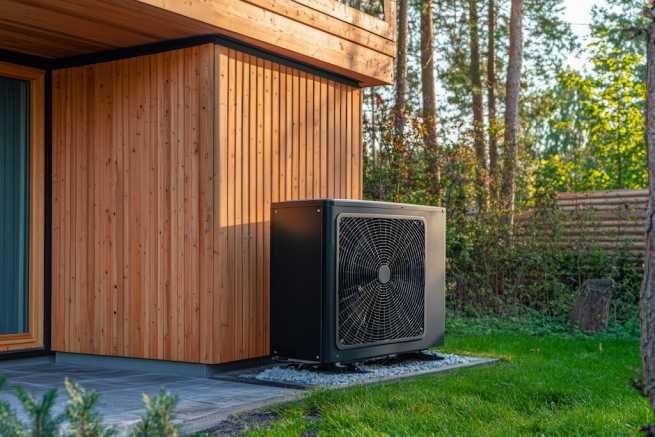 Pompa ciepła przy granicy działki, czy można ją ustawić przy ścianie budynku rekreacyjnego