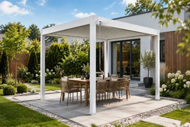 Domek, pergola albo szklarnia w ogrodzie. Jak przygotować podłoże pod konstrukcję?